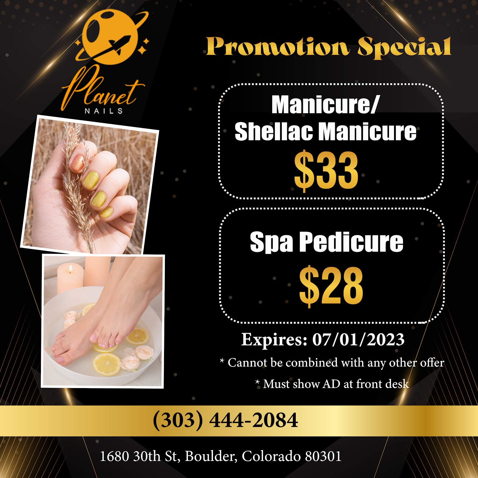 PLANET NAILS logo